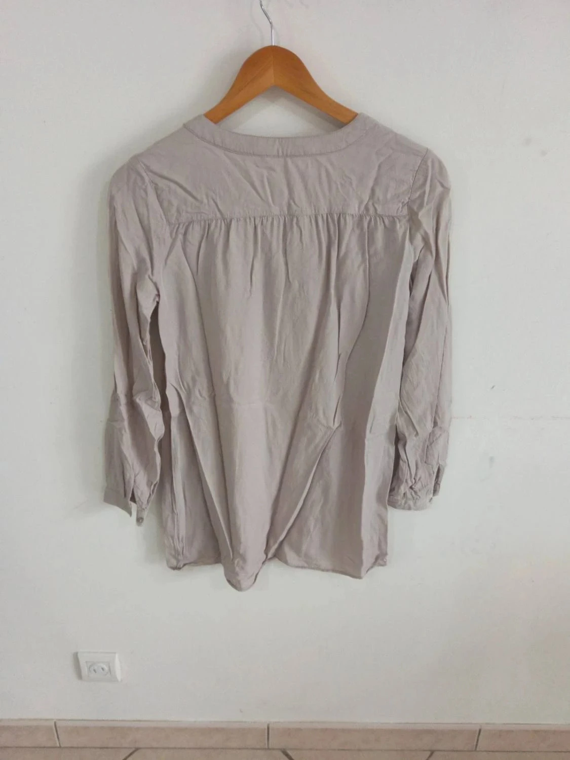 C133 blouse grijs camaïeu 36 – photo 3